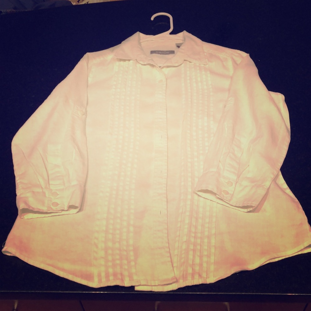 Linen button up